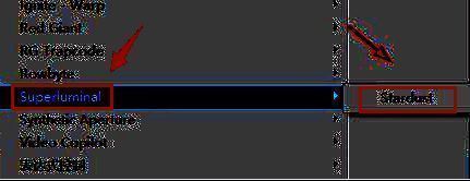添加Stardust星辰粒子插件界面