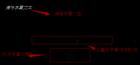 Camtasia Studio字幕编辑器界面图片