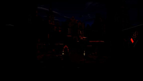 游戏中的壮观城市场景