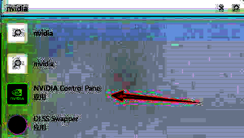 搜索nvidia control panel的配图