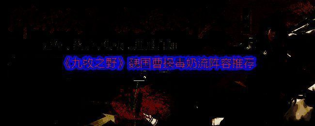 九牧之野魏国曹操毒奶流阵容相关图片1