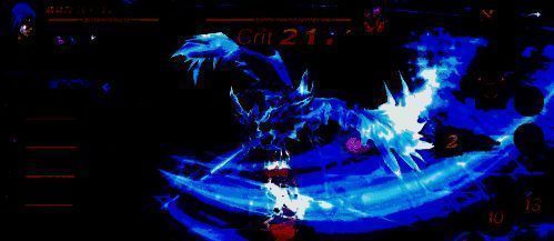 冰龙之王克尔苟斯霸气立绘，展现其威严形象