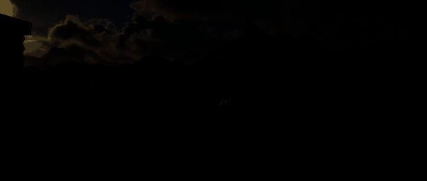 游戏内反乌托邦风格街道画面，光影效果逼真