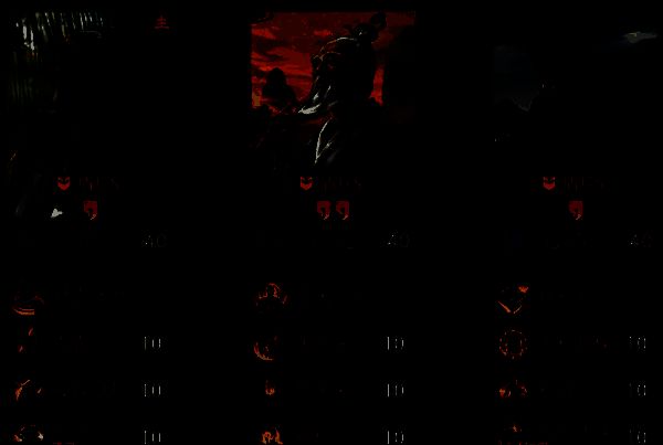 变种中毒盾阵容角色排列示意图，呈现紧凑防御姿态，画面氛围紧张