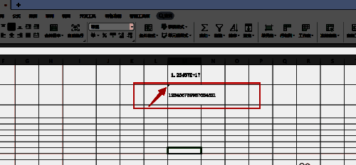 正确显示的数字格式对比示例图
