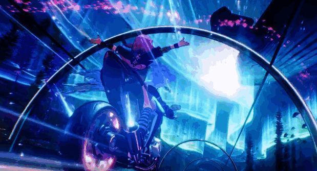 哈尼亚与其他角色并肩作战，画面充满动感