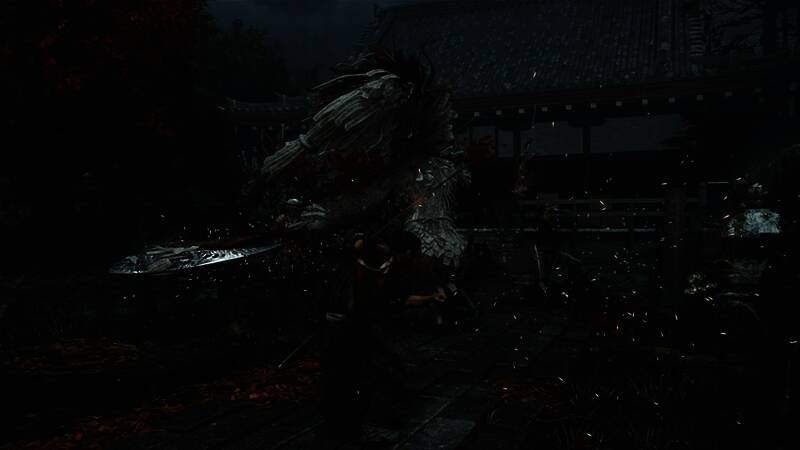 游戏内宫本武藏战斗场景，动作自然流畅，充满实战感