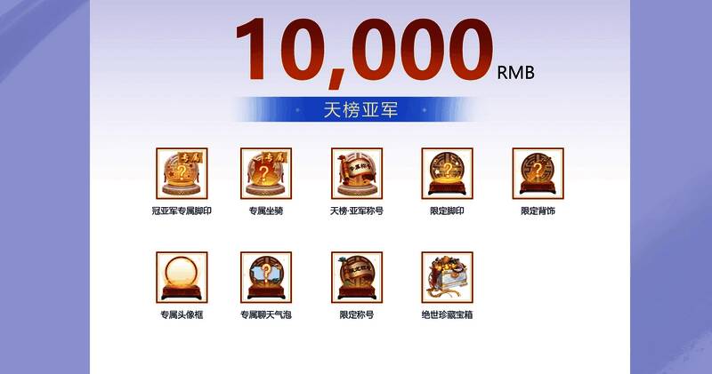 赛事竞猜界面截图，显示多种竞猜选项与奖励预览