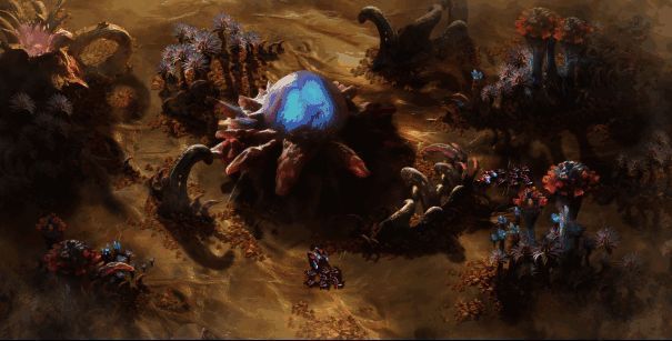 孢子风暴席卷战场，地形突变影响行军路线