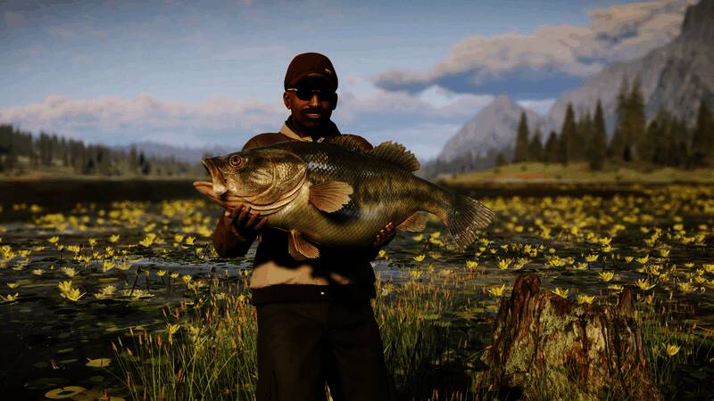 多款钓鱼游戏封面拼图，突出折扣价格与游戏名称