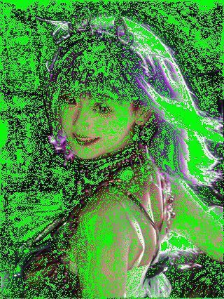 coser杀生鱼丸演绎严莉莉回眸一笑的高光瞬间