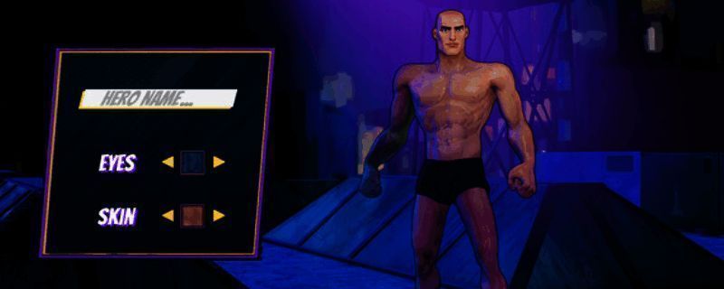 《超级英雄模拟器》Steam商店页面截图，显示游戏封面及基本信息