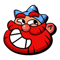 多个奇葩道具排列展示，风格卡通又略带诡异