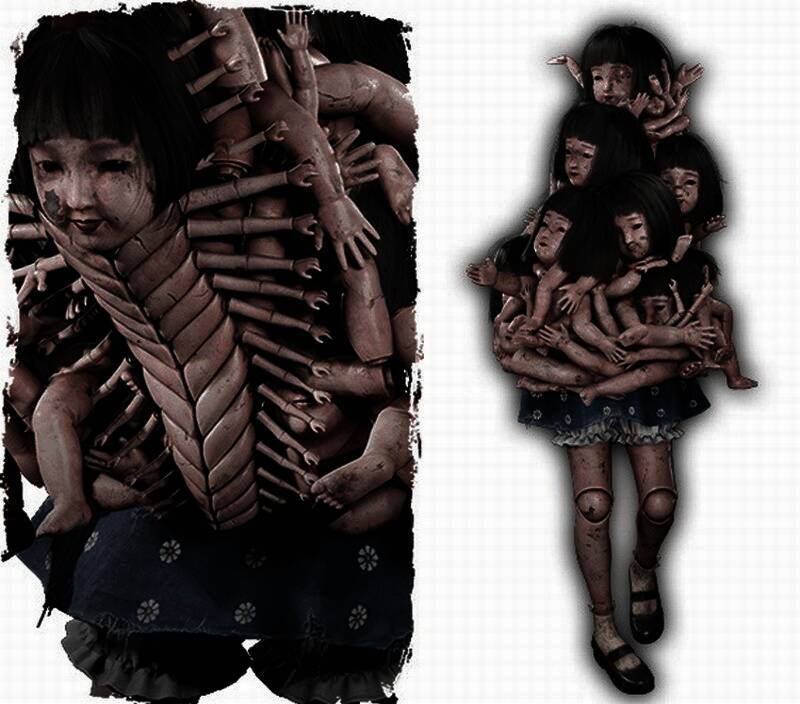 Ara-abare身披鲜花的巨型怪物，外表艳丽却充满威胁感