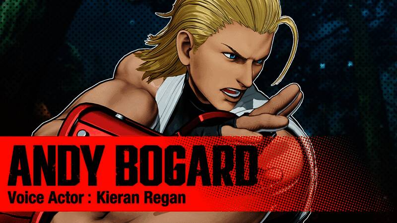 《饿狼传说：群狼之城》安迪·博加德角色宣传图，身穿传统忍者装束，神情坚毅