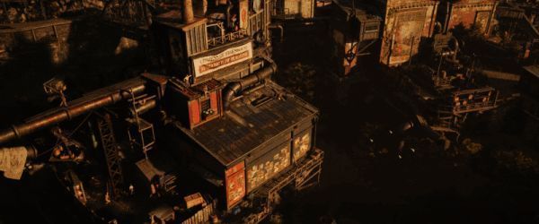 游戏最终场景，汉娜站在城市高处俯瞰远方，仿佛即将揭开最终真相