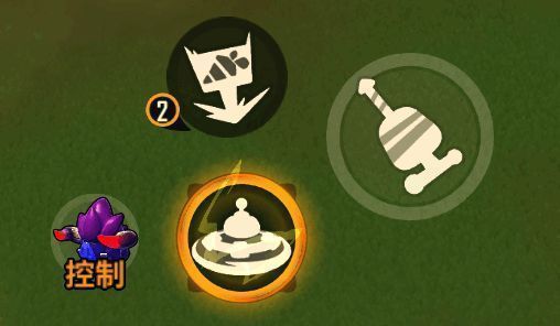 游戏界面展示简易操作布局，左右手操控清晰直观