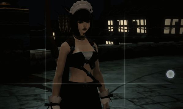 玩家使用拍照功能拍摄的角色与风景合照，展现多种风格的照片效果