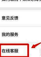 帮助反馈页面内显示在线客服按钮，界面清晰易懂