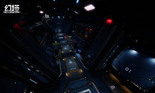 碎星港内部环境展示，玩家可在此与NPC互动并接受任务