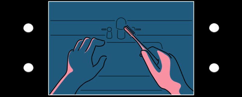 《折言》游戏封面，画面中少女与陌生男子对峙场景