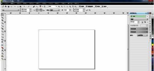 CorelDraw X4完整工具面板展示