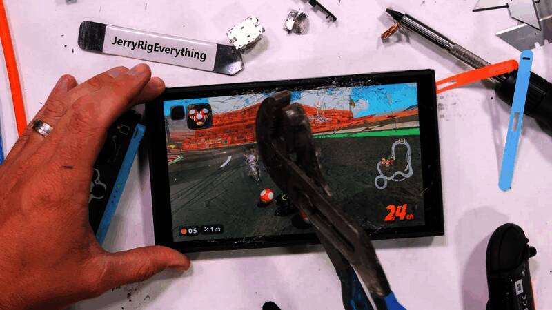 测试前后对比展示