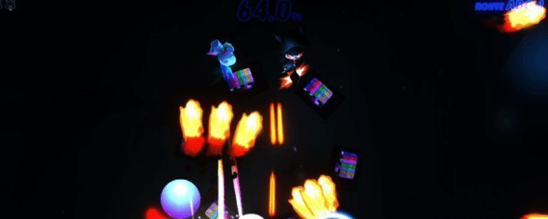 《NeverAwake FLASHBACK》游戏封面，展示主角持枪战斗的剪影画面，整体风格暗黑科幻