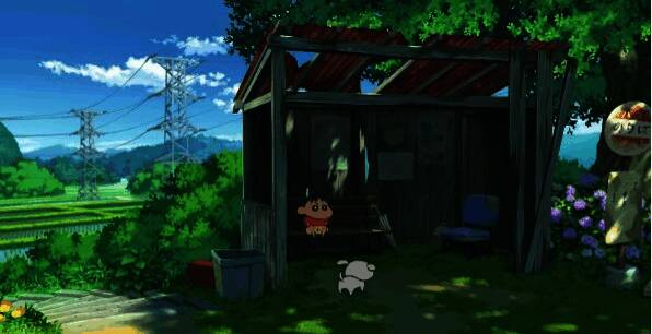 游戏中角色在厨房制作料理的画面，桌上摆满各种新鲜蔬菜和调料瓶罐