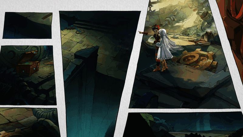 游戏实机画面展示幻想都市全景