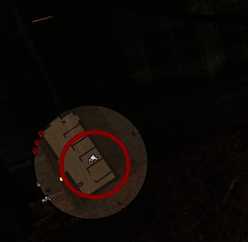 小地图上显示出绿色的临时坐骑图标，代表驯服已完成