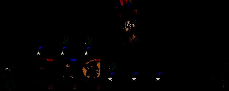 游戏中战斗界面展示，华丽技能特效与精致角色立绘交织