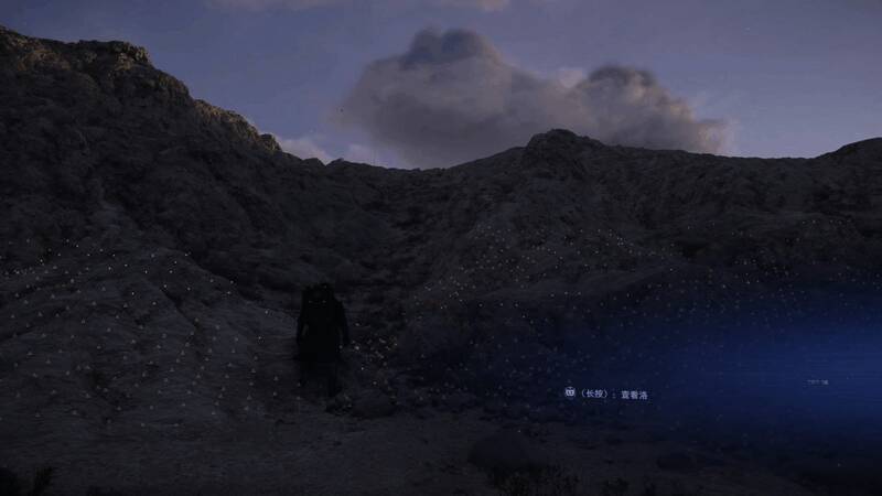 玩家正在安抚哭泣的洛，手柄震动反馈明显