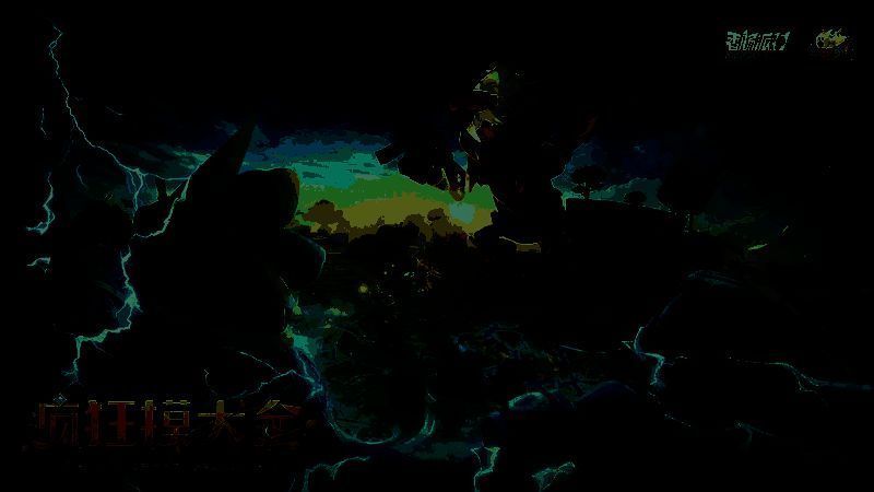 游戏中玩家角色正在打开一个宝箱，周围散落着各种游戏道具