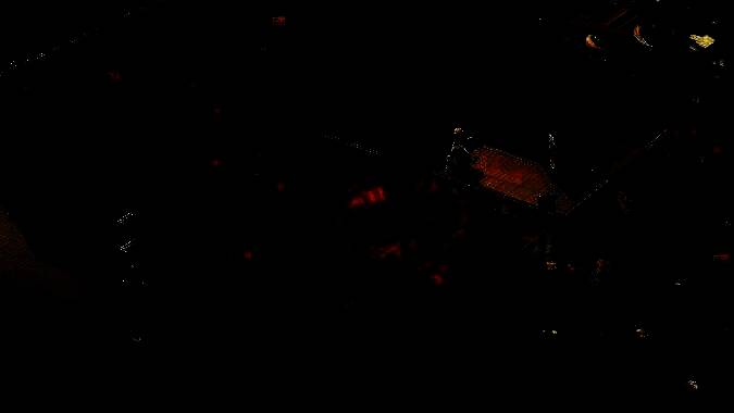 游戏中角色在探险地图中挖掘展示品的场景