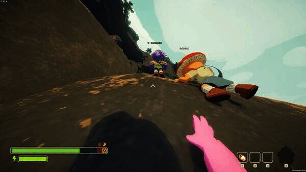 幽灵模式下的角色漂浮在空中，观察其他玩家的行动