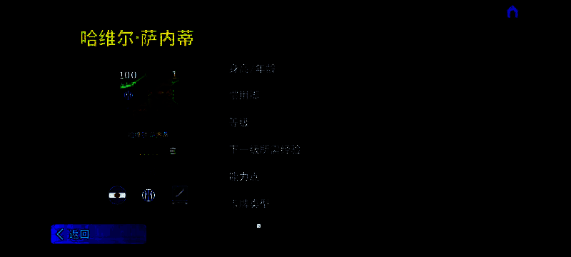 萨内蒂身披蓝黑战袍，目光坚毅，背景为梅阿查球场