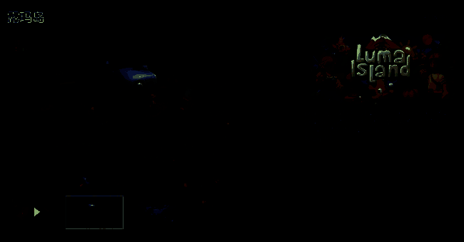 《露玛岛》游戏封面风格展示，画面中呈现田园风光与卡通角色形象