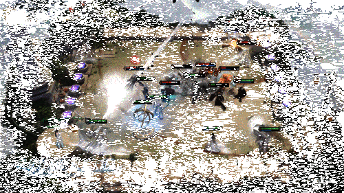 自走棋战斗动态演示，角色技能特效炫丽夺目