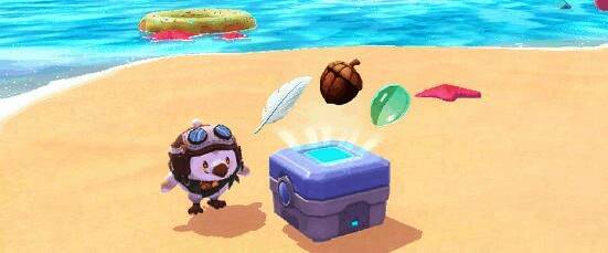 《蛋仔派对》奇珍系统界面展示，显示多种奇珍及其效果