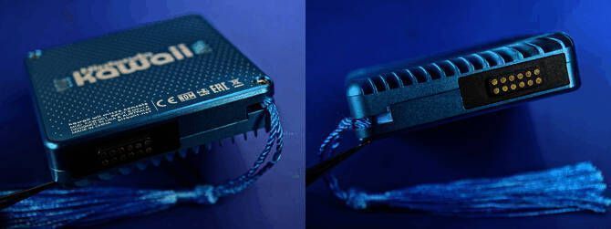 Kawaii主机与多个N64手柄连接演示画面，背景为电视屏幕游戏实机画面