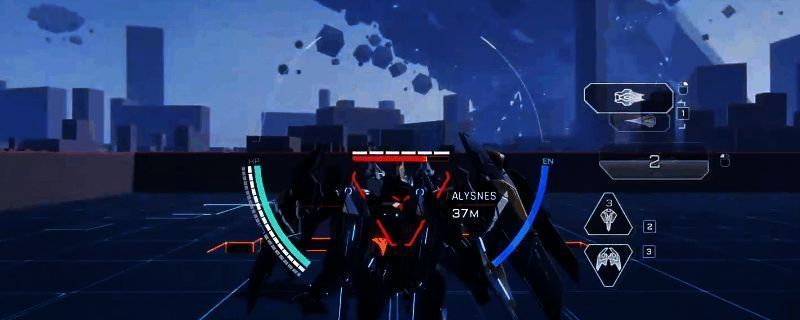 黑豹机甲在战场上高速突袭，骑枪贯穿敌方机体，场面震撼