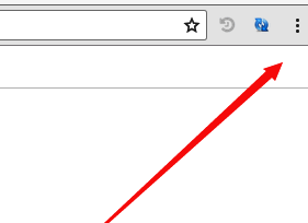 谷歌浏览器右上角三个点菜单按钮高亮显示