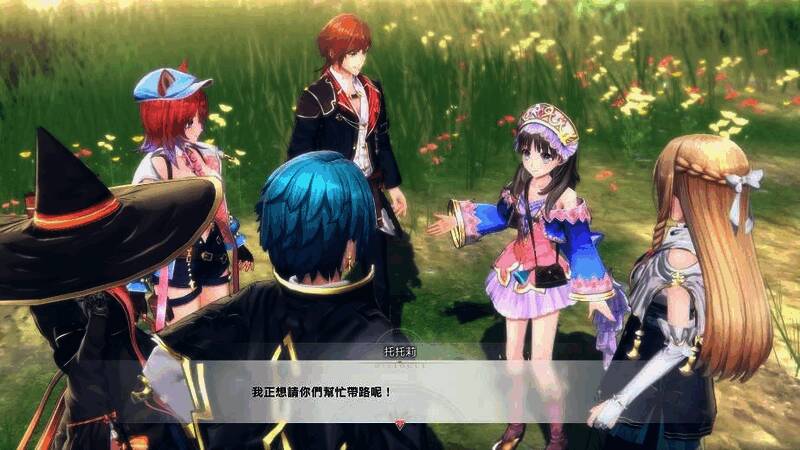 苏菲手持炼金装置，准备释放强大技能支援队友