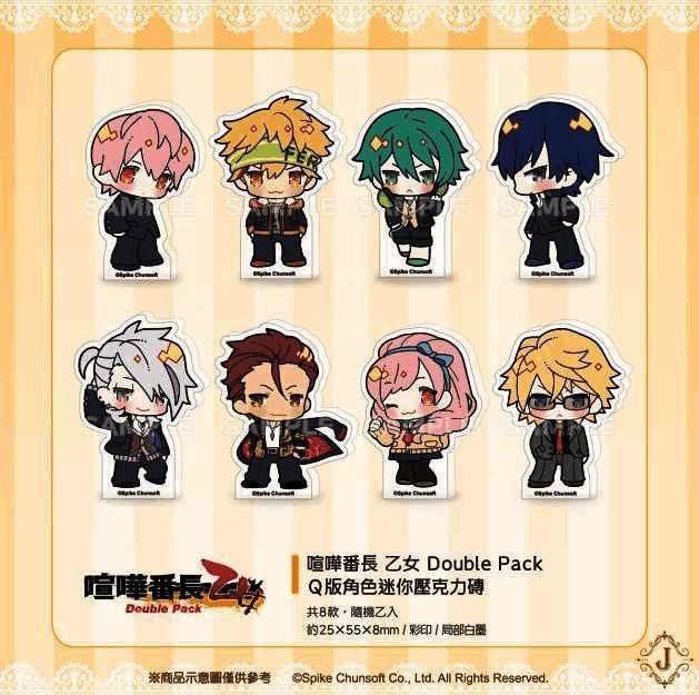 喧哗番长乙女 Q版迷你压克力砖集合