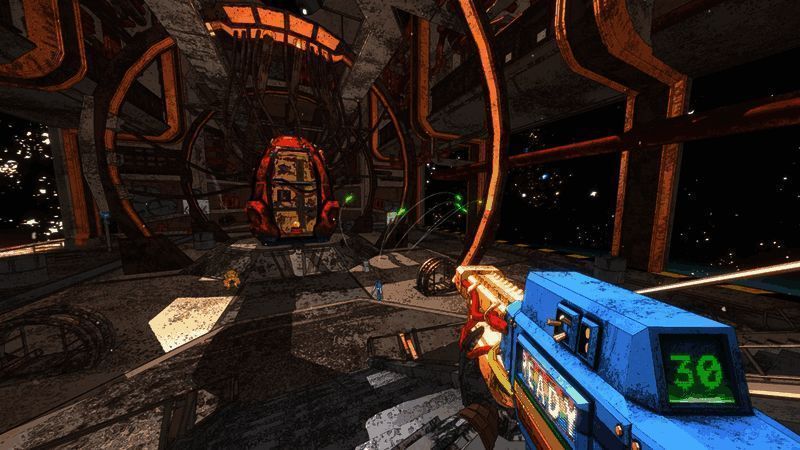 H.U.B.基地内部场景，充满各种互动小游戏和彩蛋元素