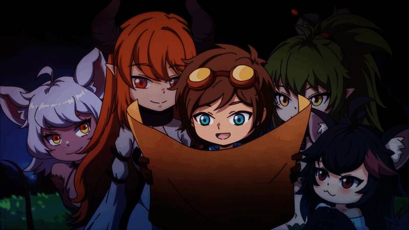 玩家建造的营地全景，内部设有多个功能区