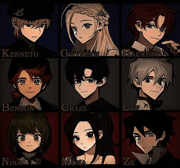 回合制战斗场景截图，女儿与伙伴并肩作战