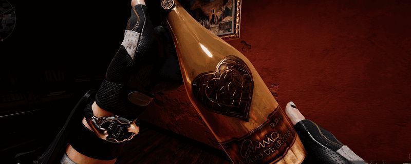 维修检查站内部场景，桌上散落着碳纤维板等物资