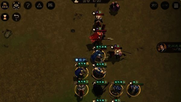 战斗胜利画面，角色庆祝胜利的场景展现